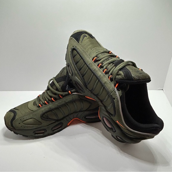 Nike Other - Nike Air Max Tailwind IV SE Cargo Khaki Orange-Black CJ9681 300 Men's Size 8